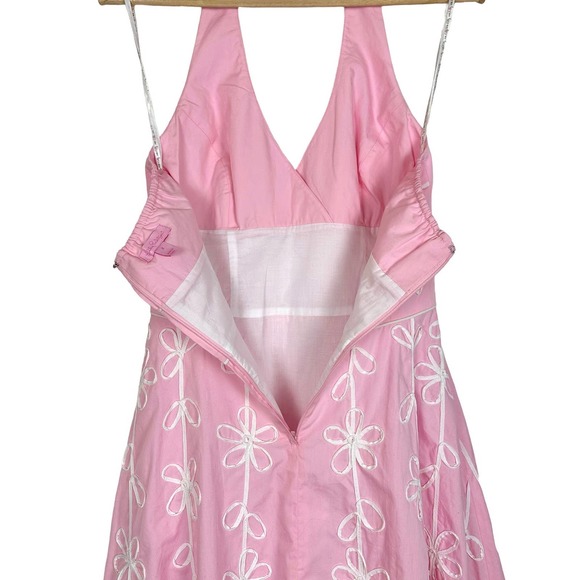 Lilly Pulitzer NWT Willa Garden Dress Embroidery Shell Pink Size 2 - Picture 6 of 14